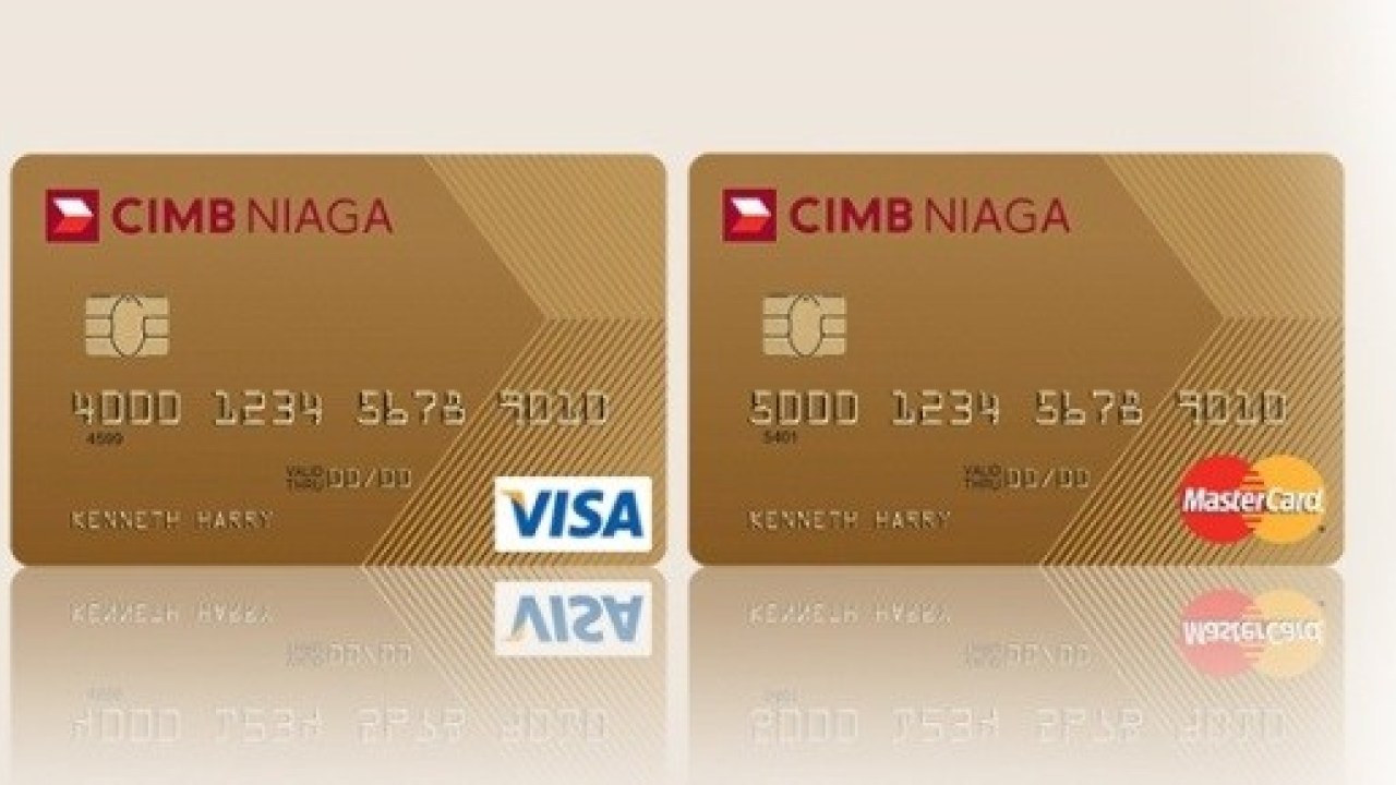 kartu kredit CIMB Niaga master gold