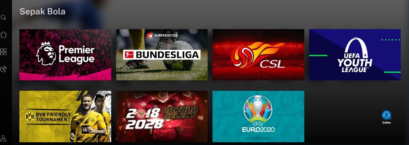 Aplikasi Nonton Bola