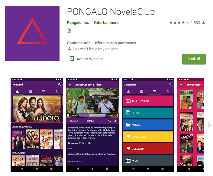 Aplikasi Nonton Novela